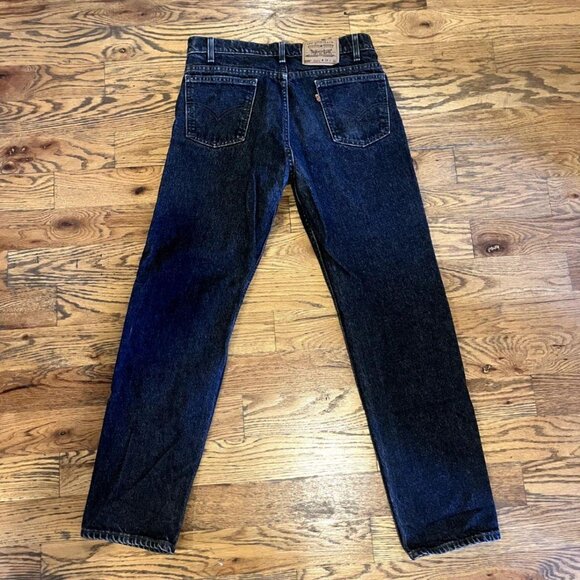 Vintage Orange Tab Levi's 505 (40505-0255) Yarn Dyed Size 34x32 Made in USA - Picture 3 of 5